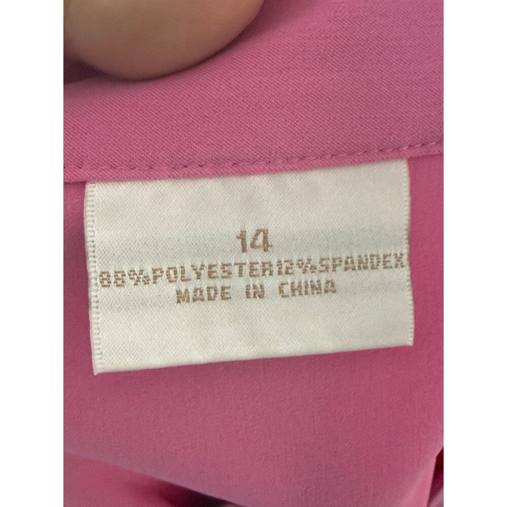 Women’s Pink Chino Golf Shorts Lightweight Preppy Summer Golfcore Casual 14 - Picture 6 of 6